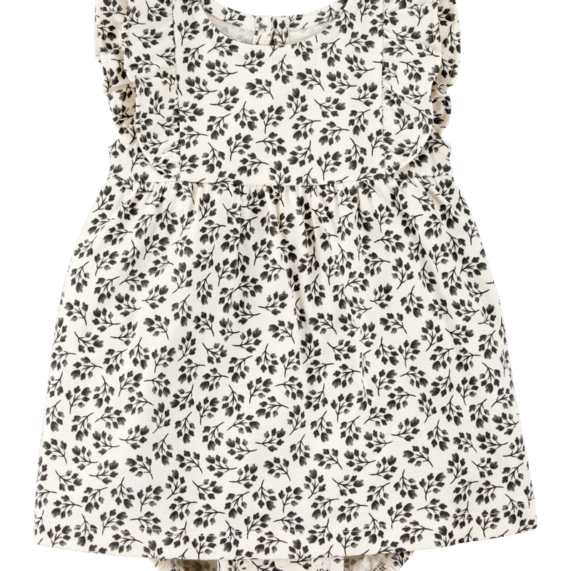 Baby Girl Floral Print Sunsuit